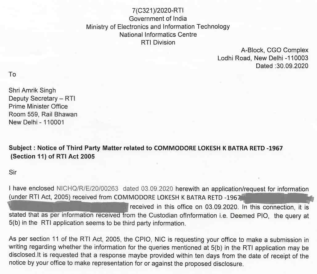 Yq 8c7xzuqm43m In such cases, the central rti act requires that you, the applicant, should receive a rejection letter as in these kind of situations, you will be given the chance to rewrite your questions and submit it. https www newslaundry com 2020 10 26 modis office says pm cares fund isnt covered by rti act his it ministry seems to disagree