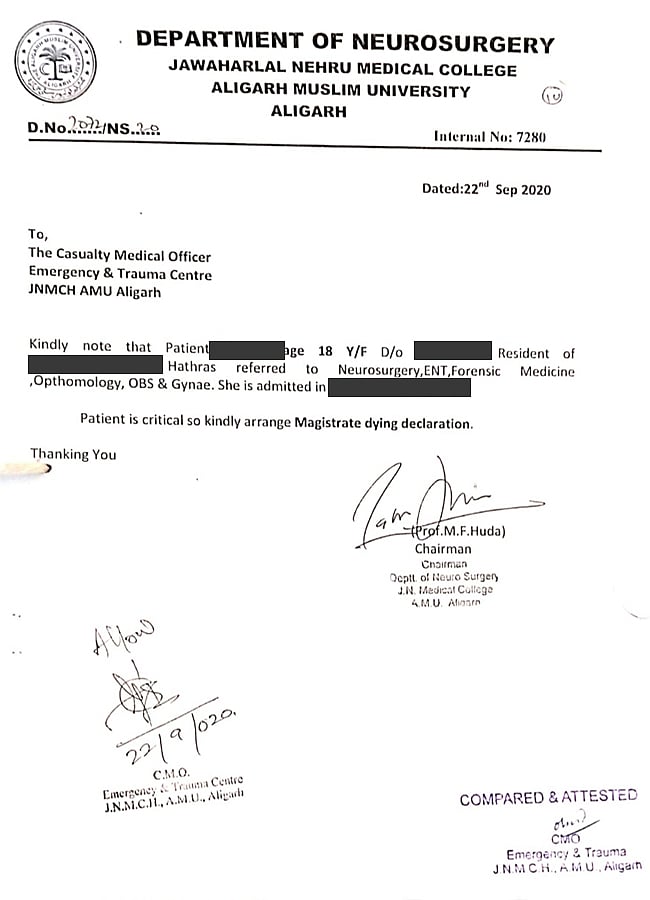 Hathras Girl Wasn T Raped Up Police Say Wasn T She