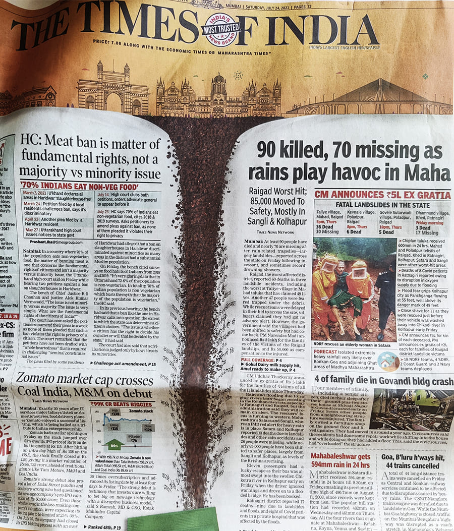 Maharashtra: Havoc caused by heavy rains hog front pages