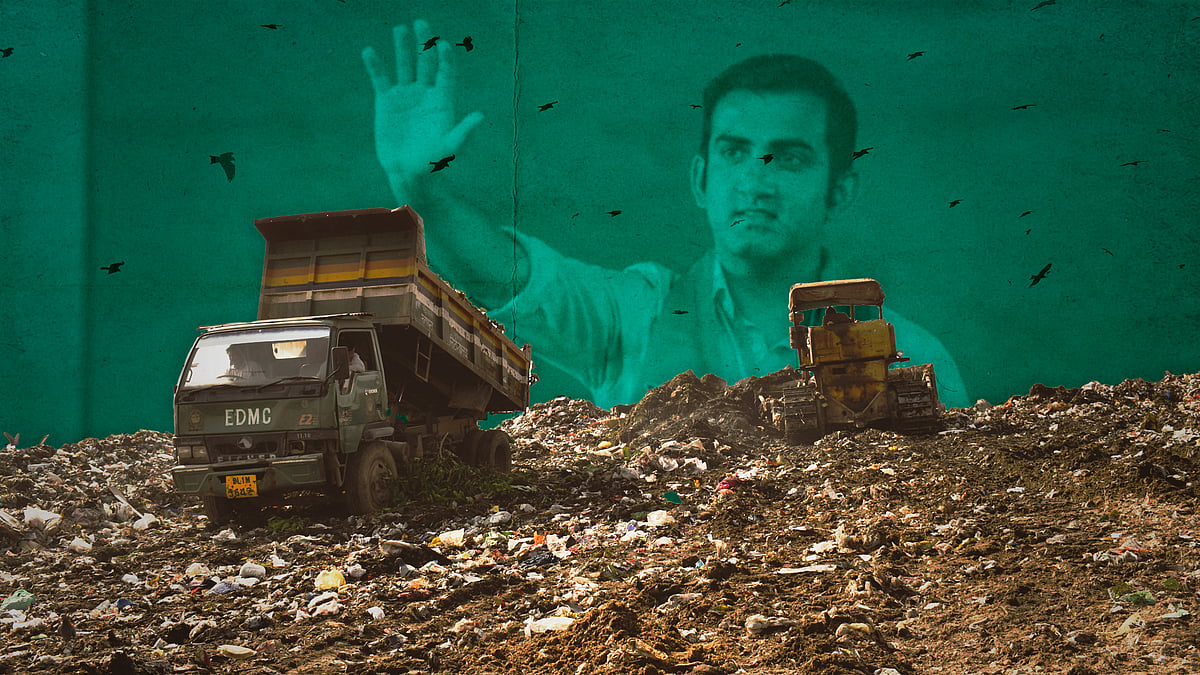 Garbage mountains of Delhi: Why Gautam Gambhir won't meet his 2024 deadline to get rid of it - Vimarsana News
