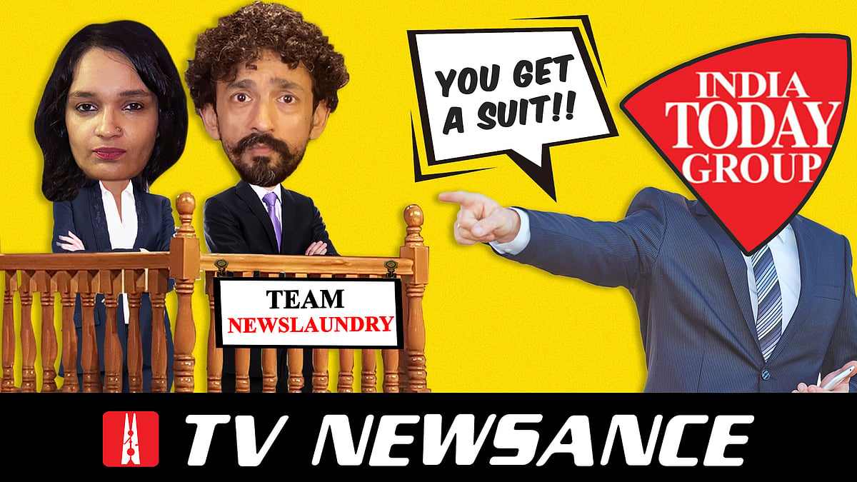 TV Newsance 153: India Today sends legal suit to Newslaundry...and it made us laugh - Vimarsana News