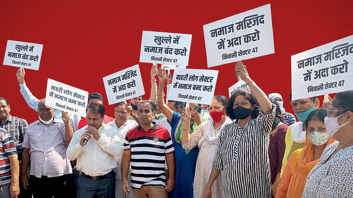 'They can all be terrorists': A day with RW & RWA protesters who want to stop Friday namaz - Vimarsana News