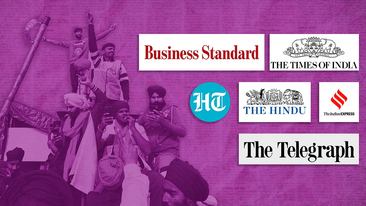 'Climbdown, government relents': How newspapers covered PM's farm laws announcement - Vimarsana News