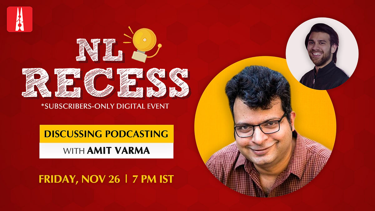 NL Recess: Come hang out with Amit Varma - Vimarsana News