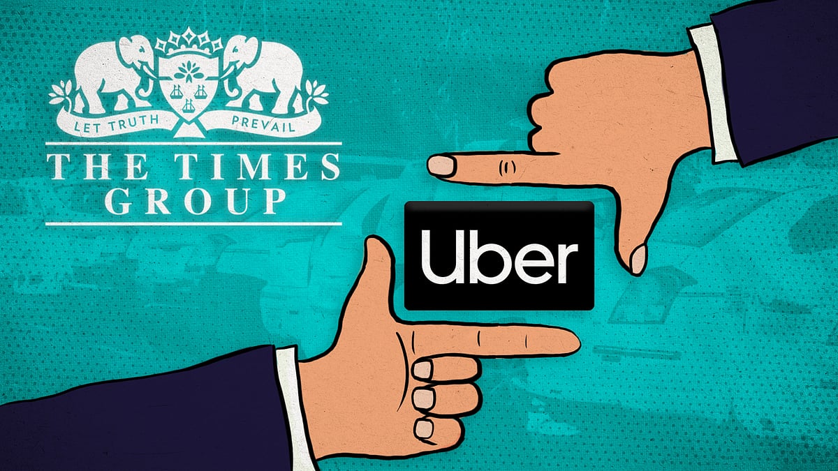 How the Times Group covered Uber after their 'strategic partnership' - Vimarsana News