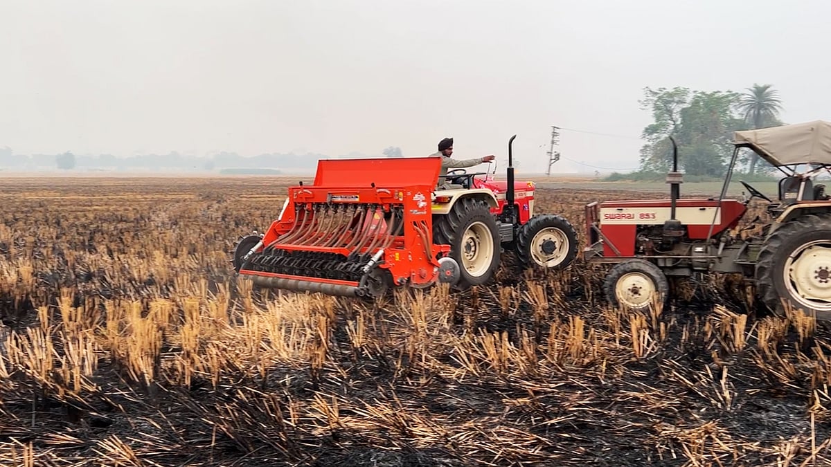 Punjab's farmers are only partially burning stubble. Thanks to super seeders - Vimarsana News
