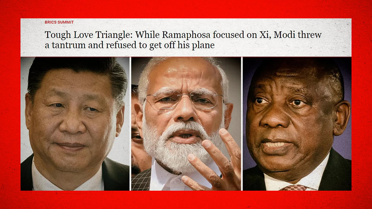 'Cyberattack from India': South Africa portal which claimed Modi 'refused to get off plane' - Vimarsana News