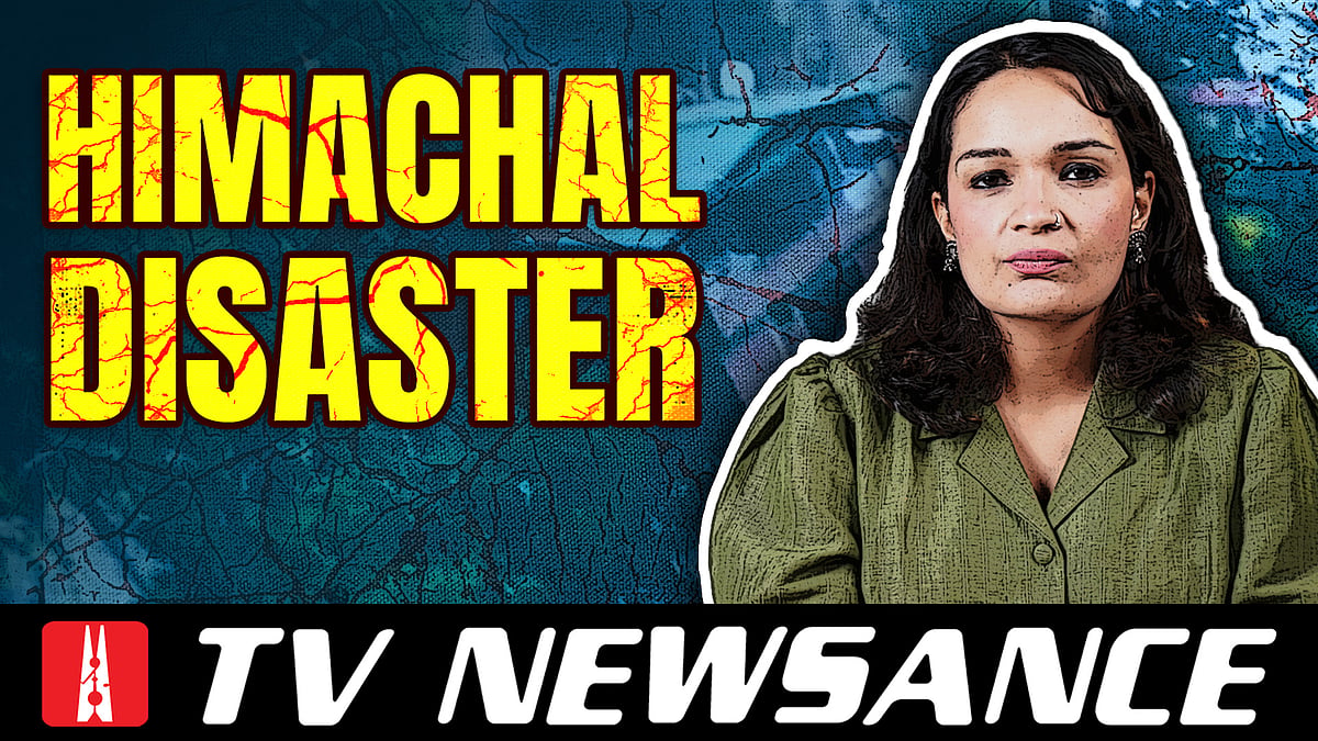 Disaster in Himachal Pradesh: Who's responsible? TV Newsance LIVE chat - Vimarsana News