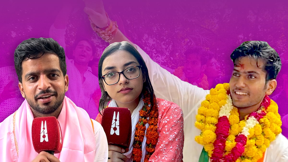 Aspiring editor, hopeful politician, farmer's son: Meet DUSU's presidential candidates - Vimarsana News
