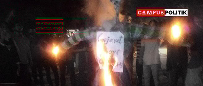 Jnu Proctor Summons Students For Burning Effigy Of Gujarat Government
