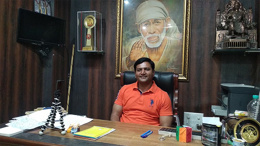 Sachin Tambe, a former trustee of the Shri Saibaba Sansthan Trust.