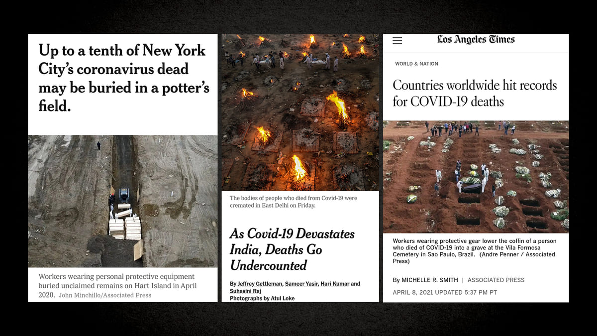 Why Are Journalists Showing Grisly Visuals Of Covid Funerals