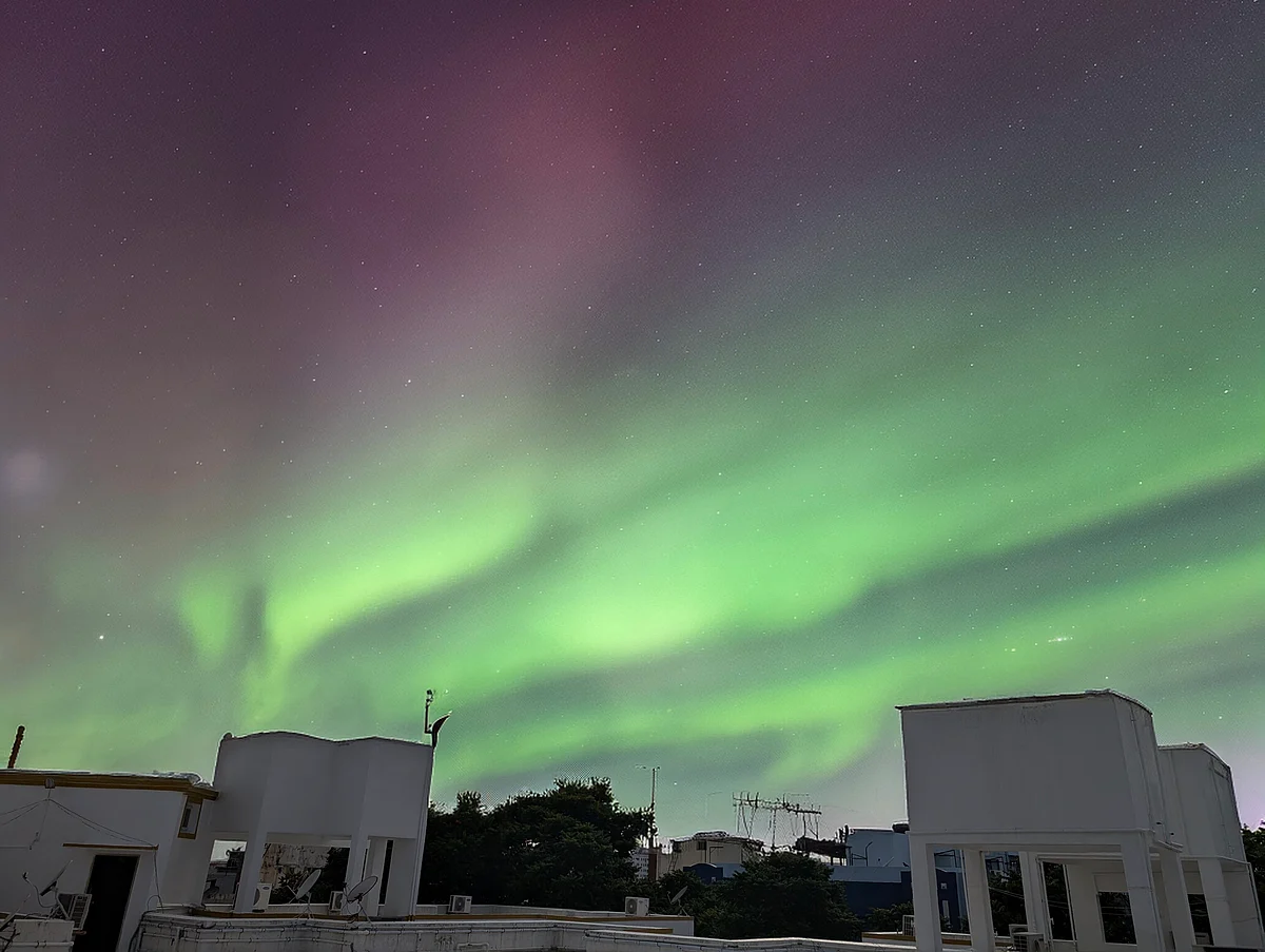 Magic Editor helps you reimagine your sky to show the aurora.