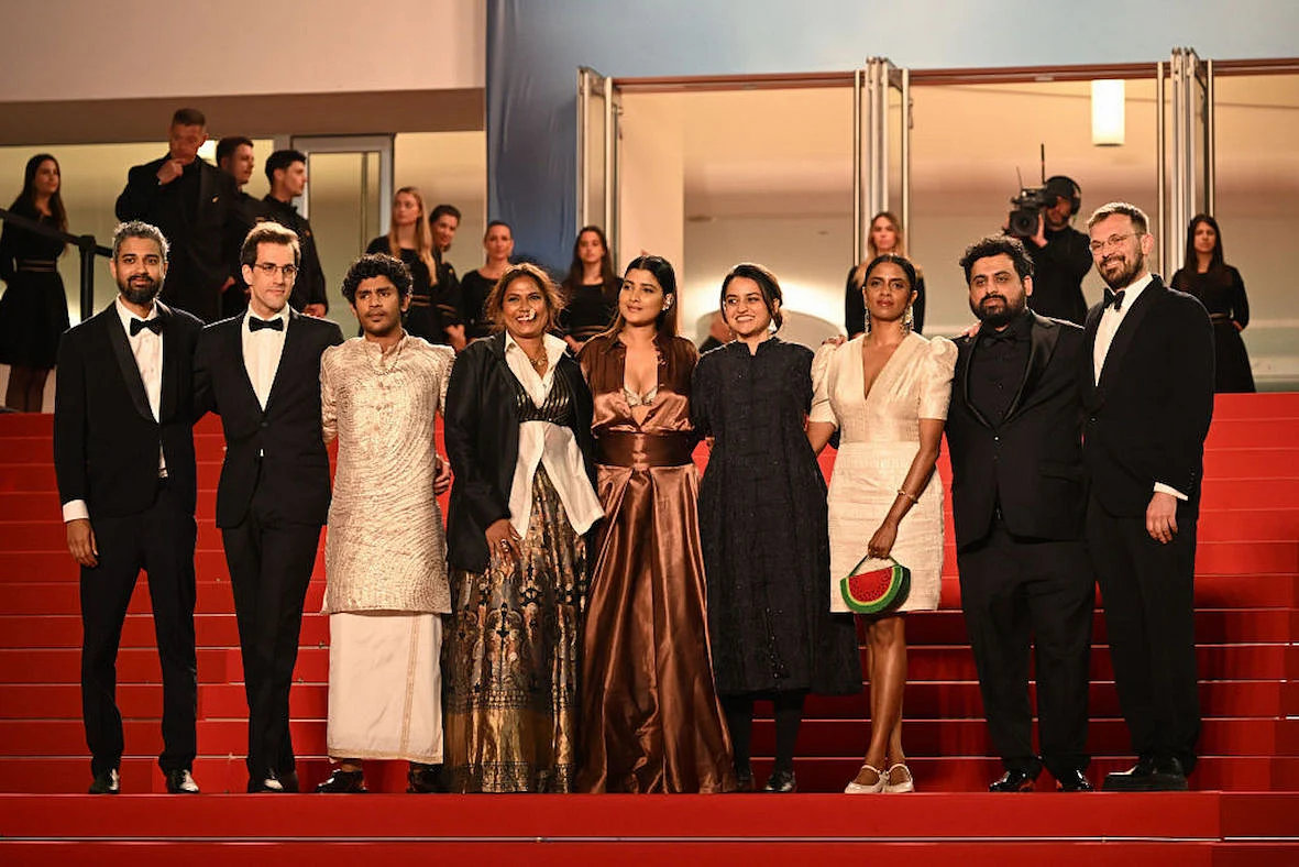 The All We Imagine As Light team at Cannes. | Kristy Sparow