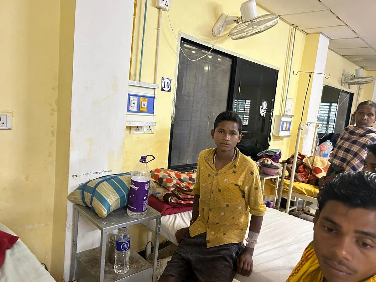 Chaitram Oyam, who is 14 years old.