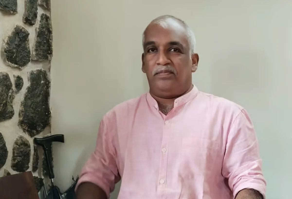 N Rajeev, chairperson of the Child Welfare Committee in Pathanamthitta.