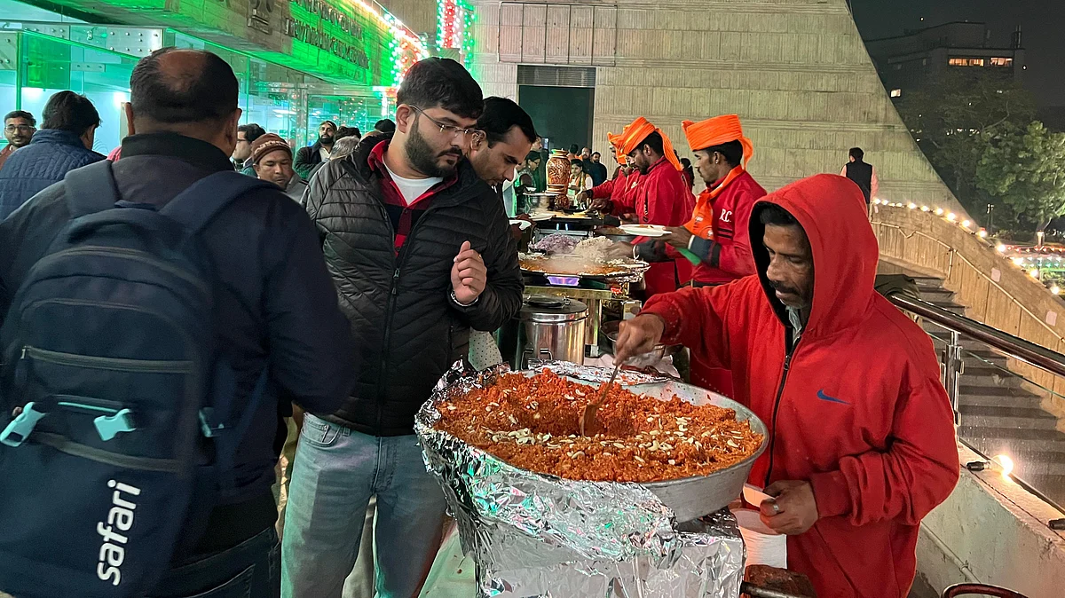 गाजर का हलवा. 