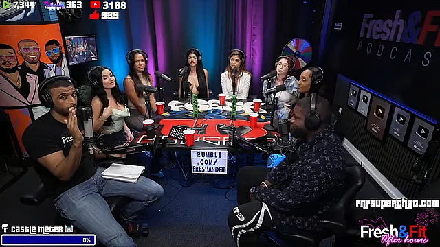 The Fresh and Fit podcast often hosts OnlyFans creators only to deliberately belittle them and claim they are representative of ‘everything wrong with women’. 