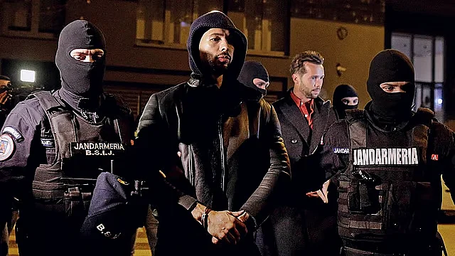 Andrew and his brother Tristan Tate were arrested in Romania on charges of human trafficking, rape and organised crime.