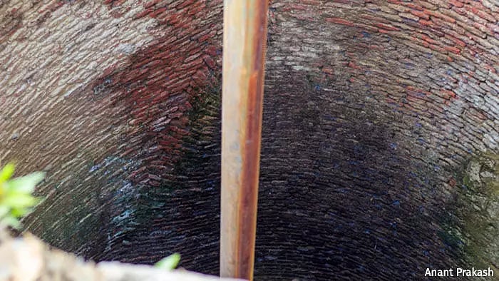 The ancient well in Harwant Singh Aulukh's farm near Amritsar has run dry. The water table in Punjab is rapidly declining--dropping over a metre annually in some districts.