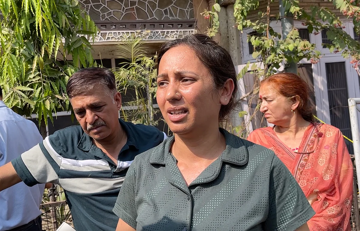 Shweta, a resident of Rehari Colony.