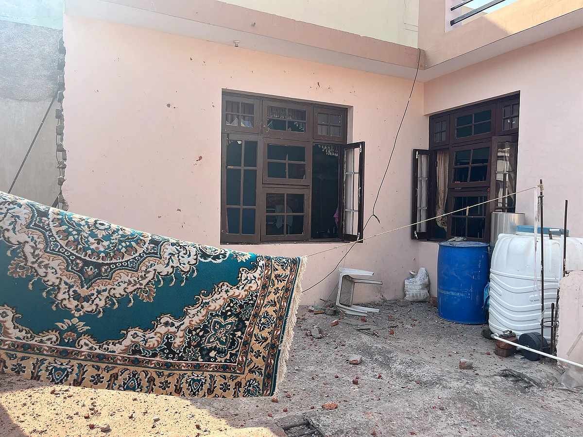 Gulshan’s house in Rehari Colony. 