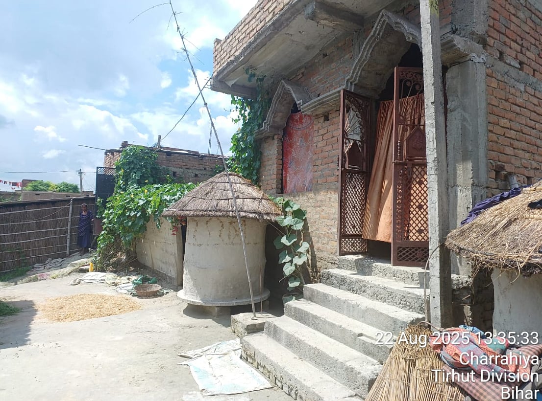 House number 5, booth number 114, Harsidhi. Source: Abir Dasgupta