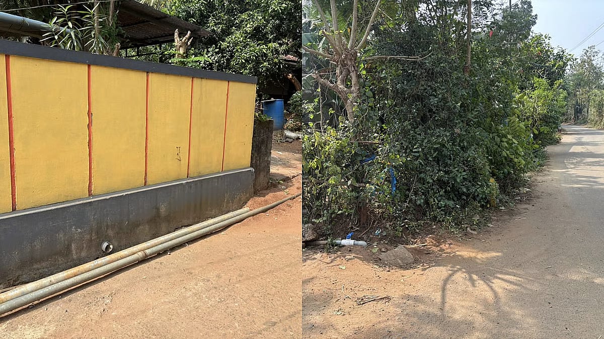 Two places where Ram Narayan was assaulted. 