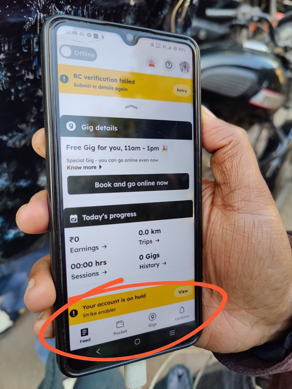 Himanshu was deemed to be a 'strike-enabler'