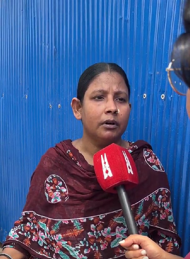 Farzana Bibi is speaking to Newslaundry outside the appellate tribunals.  