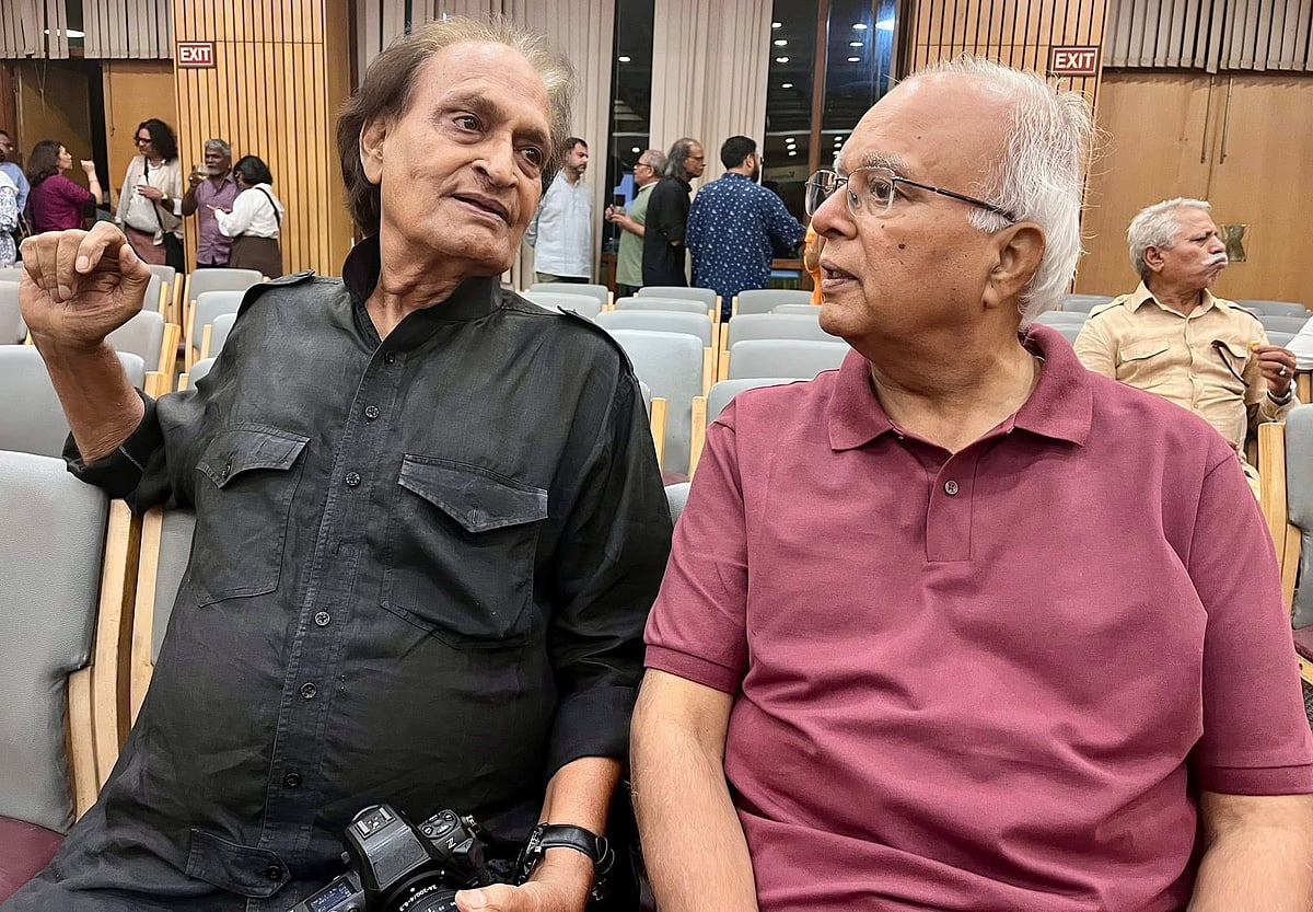 दिल्ली में पिछले साल, जब कृशन खन्ना सौ साल के हुए.