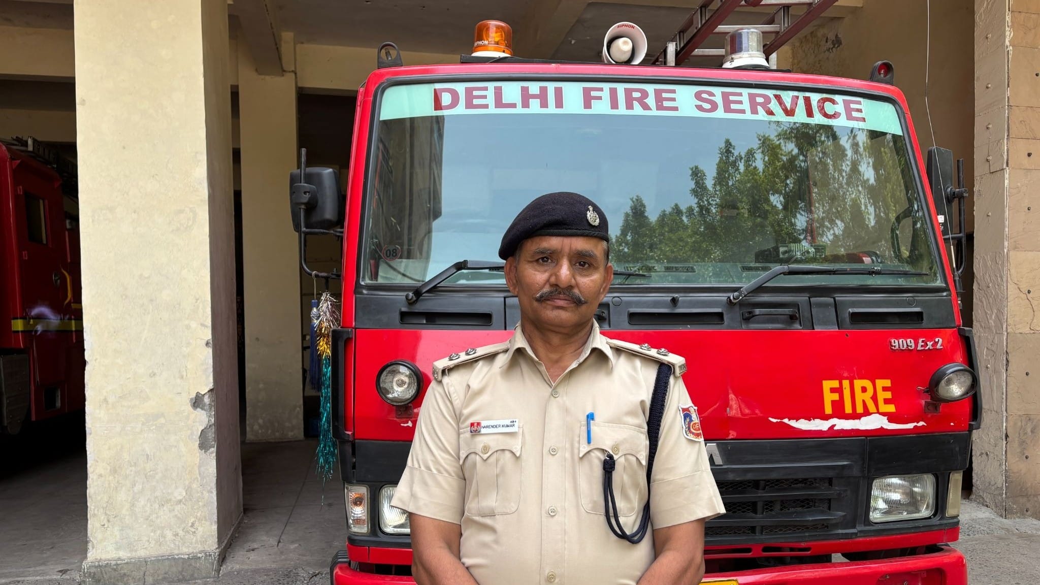 फायर ऑफिसर नरेंद्र कुमार