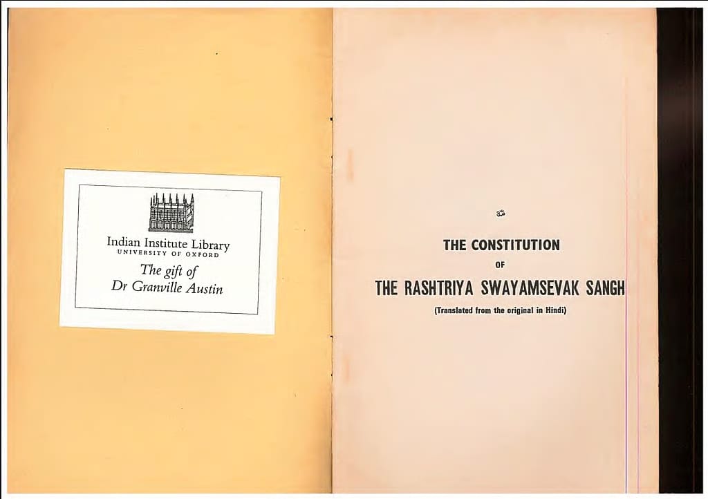 RSS constitution