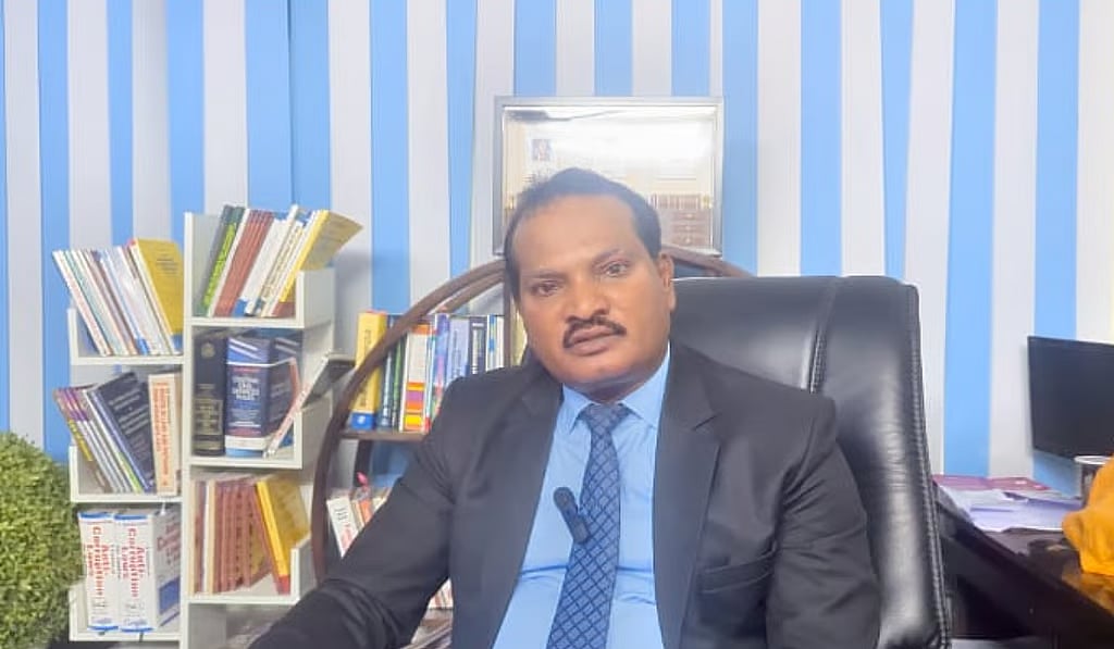 Lawyer turned politician Jada Sravan Kumar
