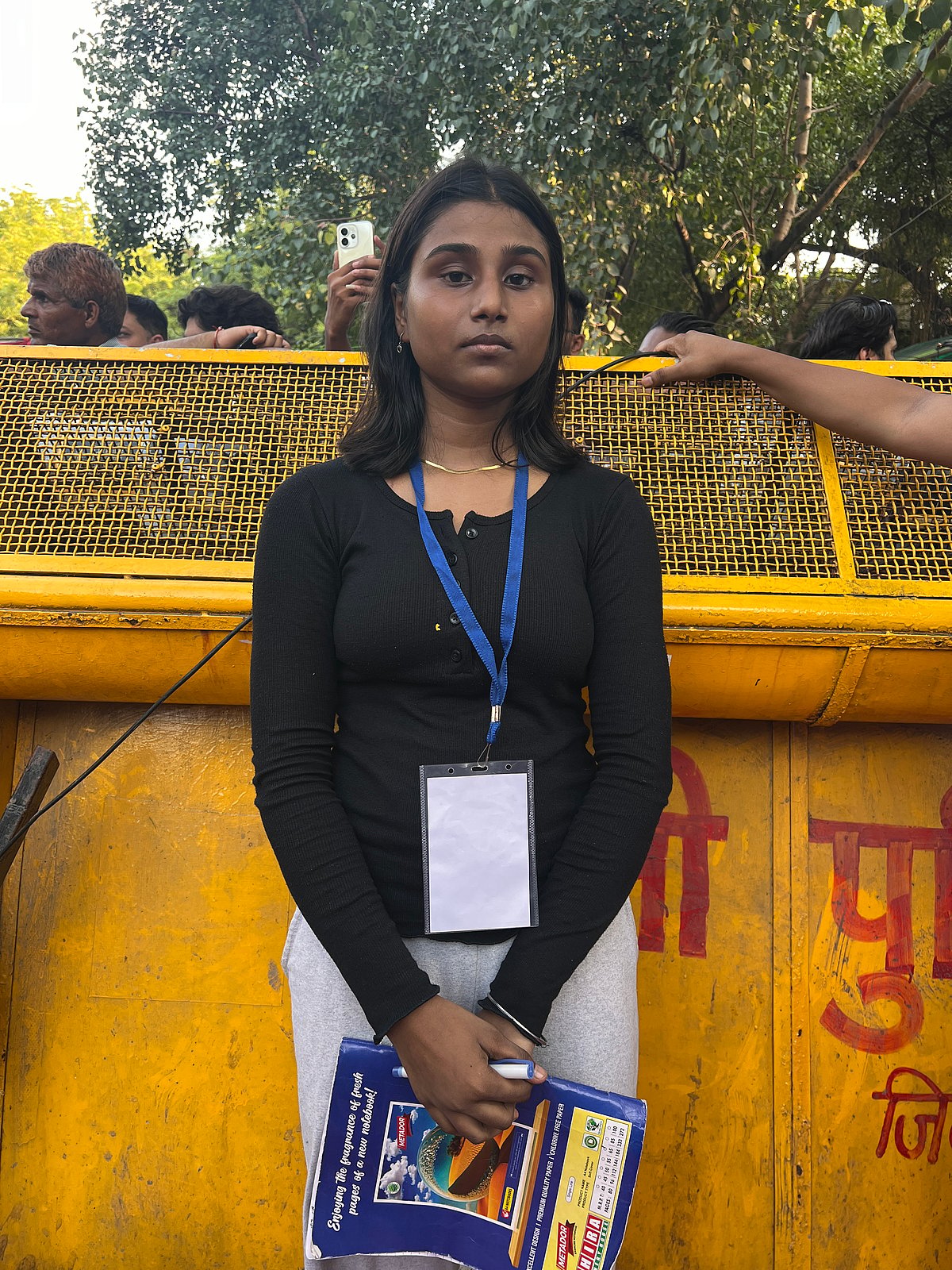 Khushi Kumari, a marshal coordinator