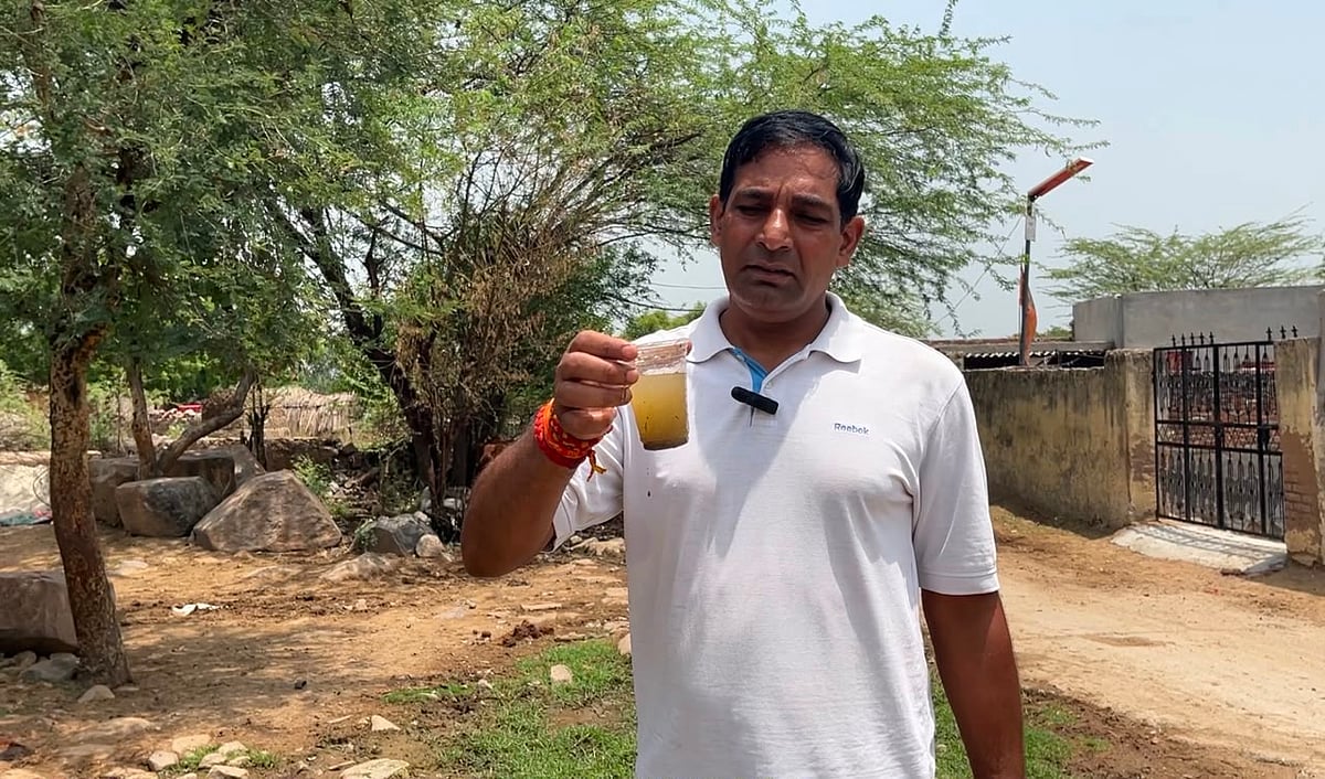 State of the groundwater in Bandhwari village