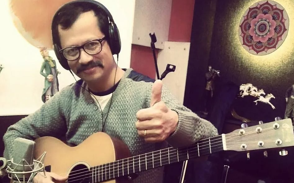 Manipuri musician Chongtham Vikram Singh