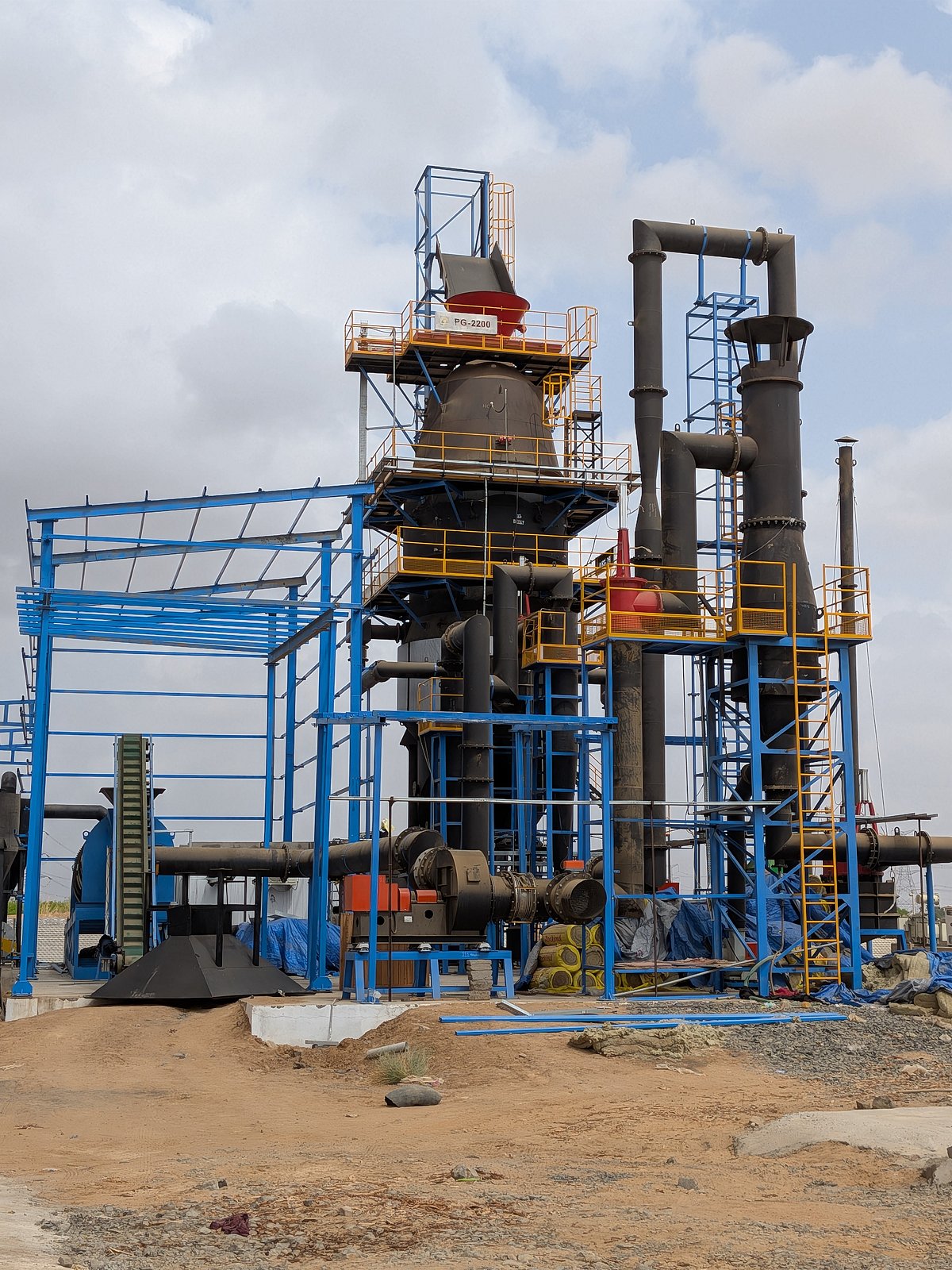 Varaha’s industrial plant in Loriya village.