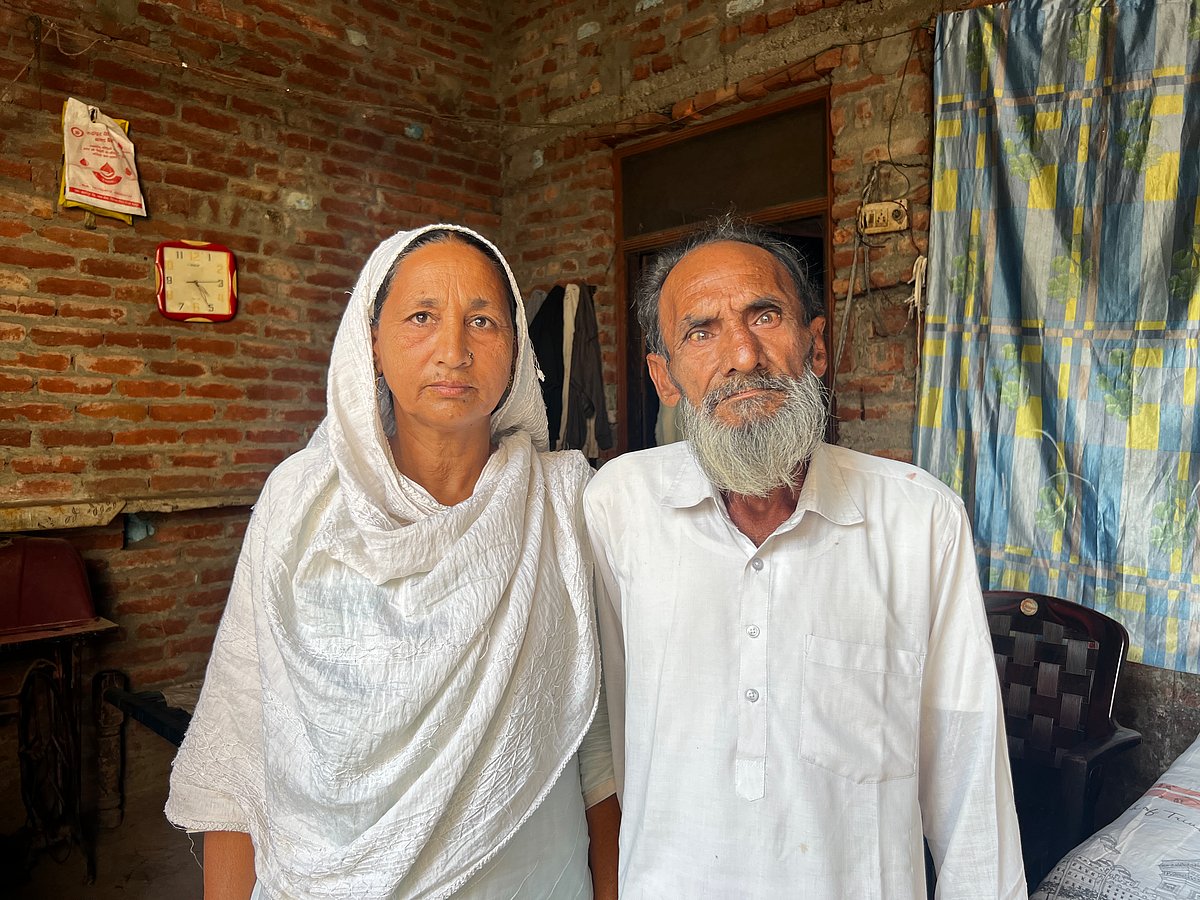 Ismail and his wife Naeem