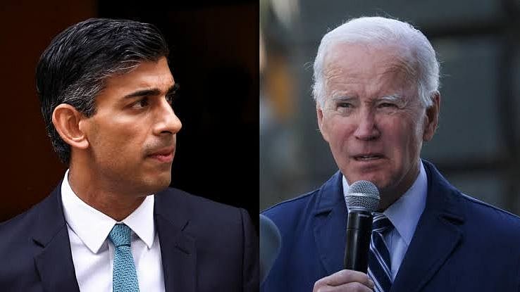 ரிஷி சுனக் பெயரை தவறாக உச்சரித்த ஜோ பைடன் - நெட்டிசன்களின் ரியாக்ஷன் என்ன? 