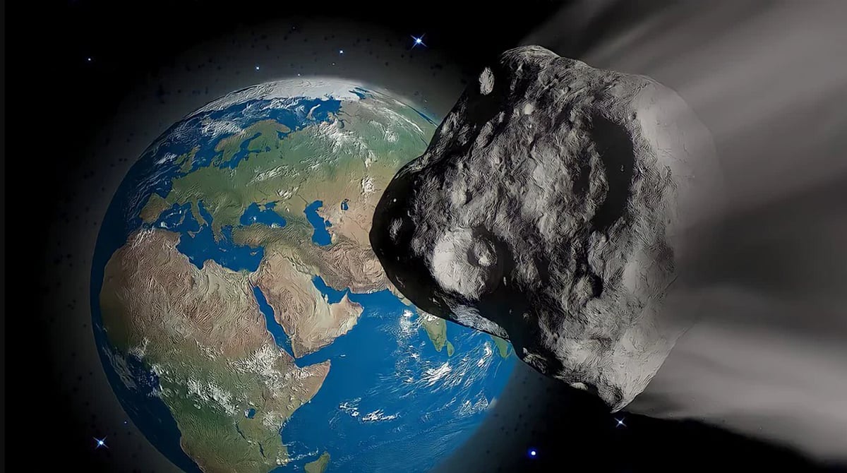  48,580 கி.மீ வேகத்தில் பூமியை நெருங்கும் விண்கல் - 4 ஆபத்துகள் குறித்து நாசா எச்சரிக்கை!