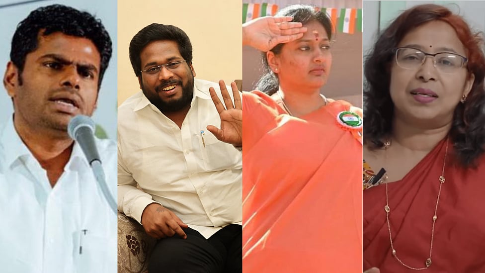 BJP : திருச்சி சூர்யா சிவா- டெய்சி சரண் விவகாரம்: அண்ணாமலை, காயத்ரி ரகுராம் செய்தது என்ன?