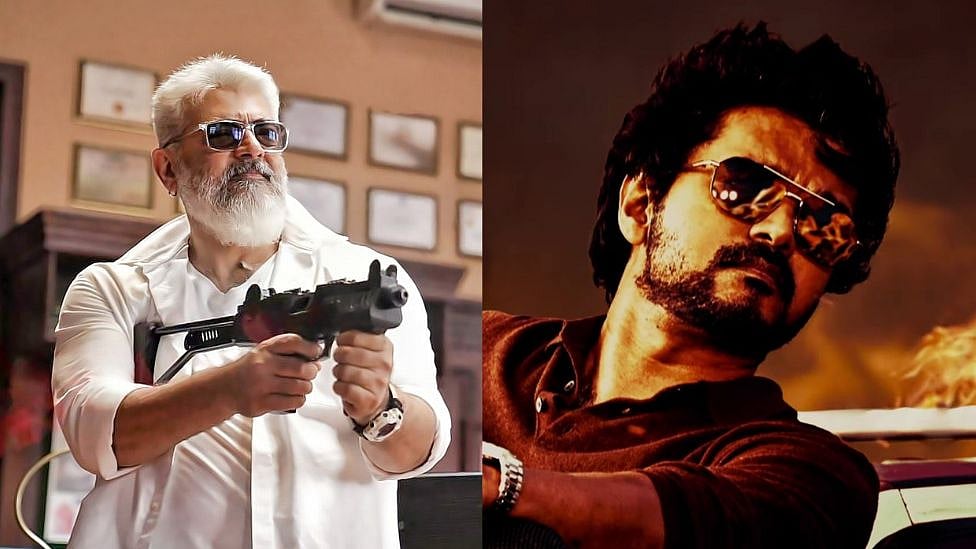 Varisu vs Thunivu; தல - தளபதியின் மிரட்டல் க்ளிக்ஸ்