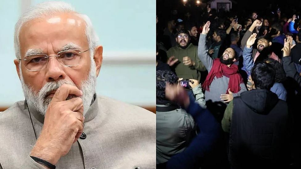 PM Modi : BBC ஆவணப்படத்தை திரையிட JNU மாணவர்கள் முயற்சி - மின்தடை, கல்வீச்சால் பரபரப்பு