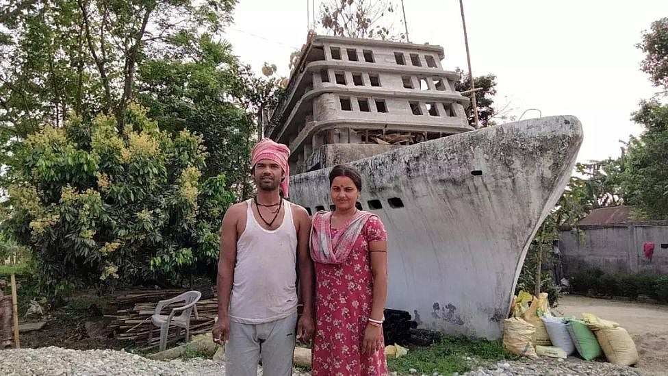 தன்னந்தனியாக கப்பல் வீடு கட்டும் விவசாயி - 13 ஆண்டு கால உழைப்பு எப்போது நிறைவடையும்?