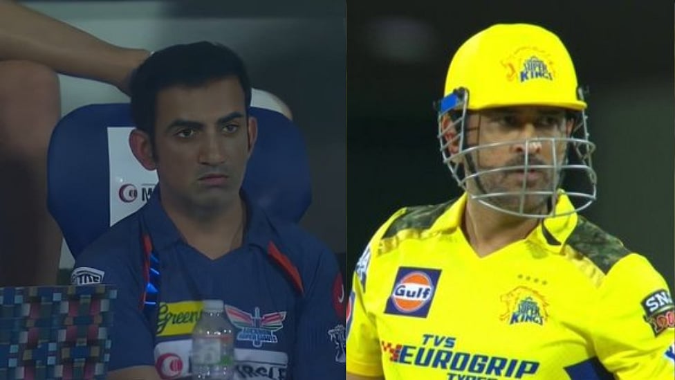 IPL 2023 : லக்னோவை விரட்டி அடித்த தோனியின் சென்னை அணி - வைரலாகும் கௌதம் கம்பீர் ரியாக்சன்