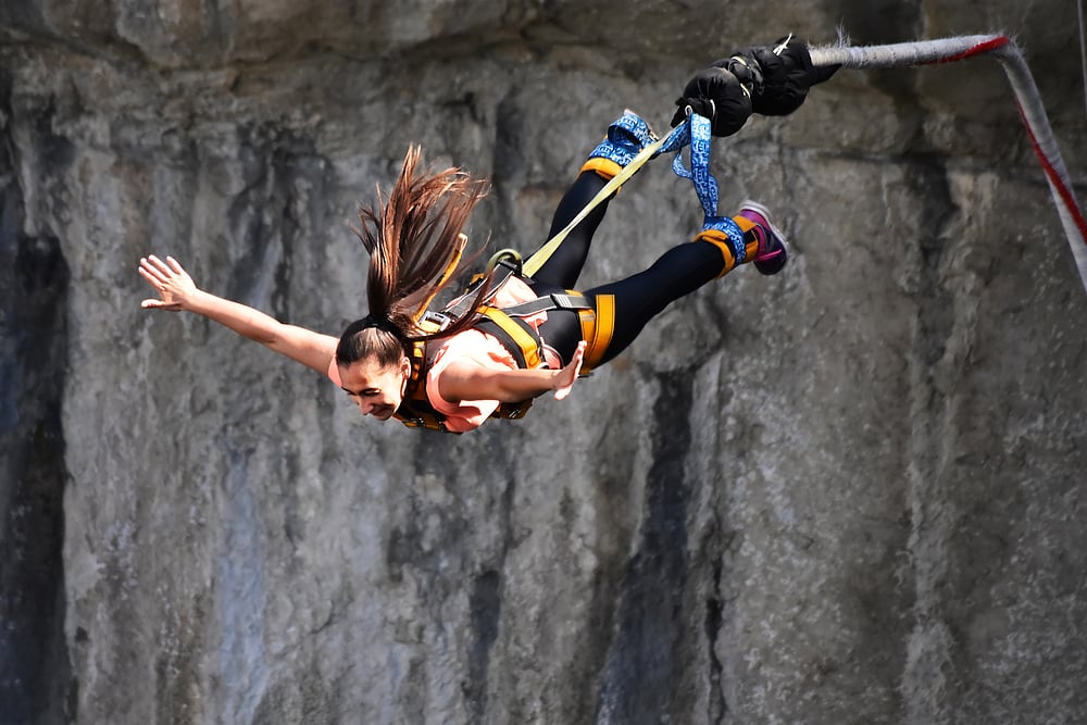 Five Best Bungee Jumping Locations in India