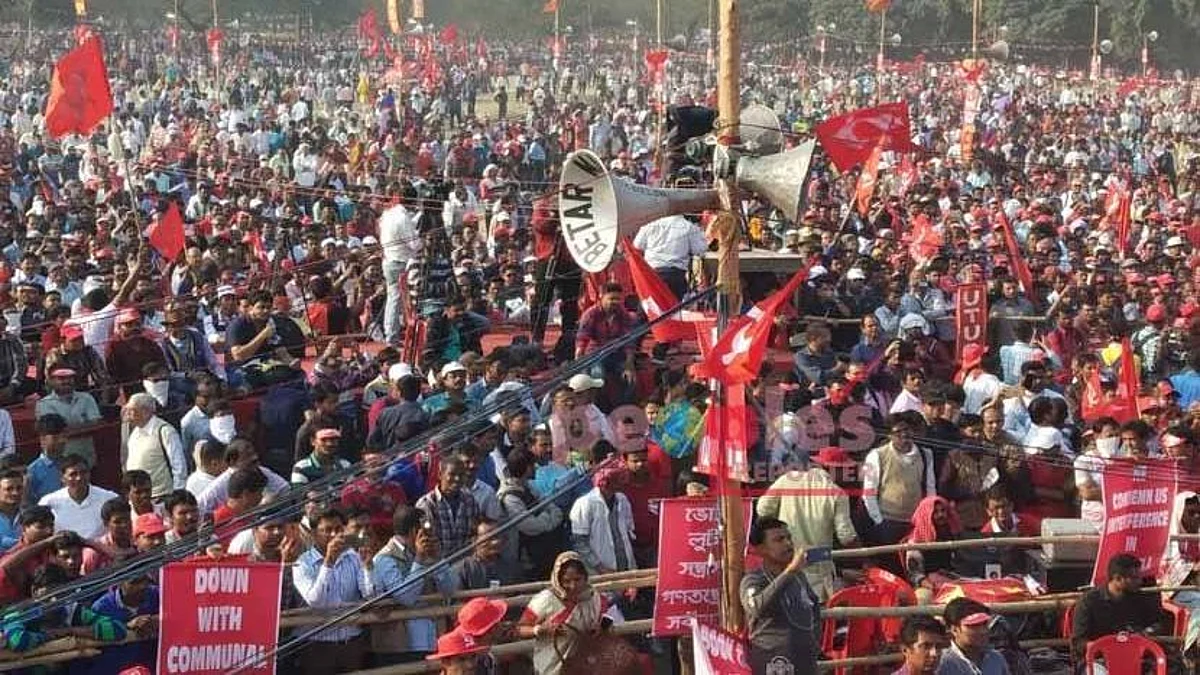২৮ ফেব্রুয়ারি ব্রিগেড সমাবেশ বামেদের, থাকছে কংগ্রেসও