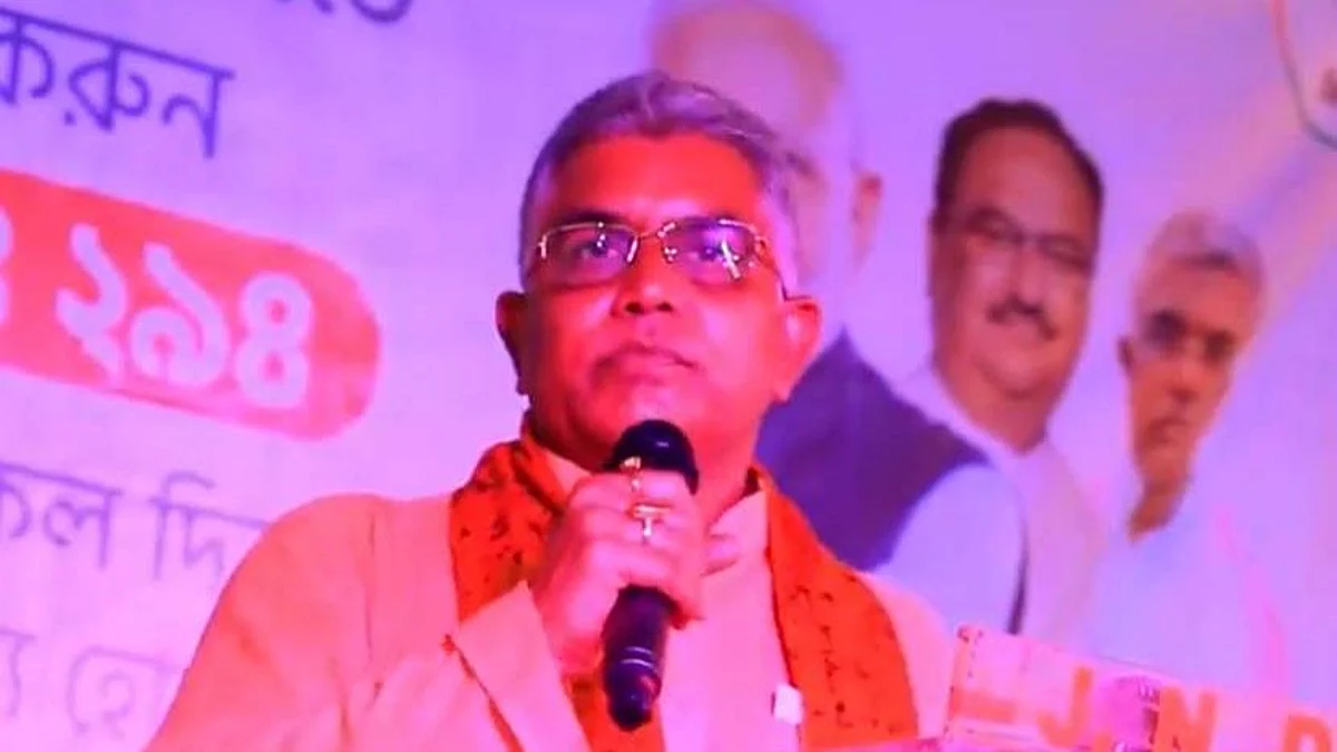 হাসপাতাল-সংস্কৃতির থেকে মন্দির-সংস্কৃতি অনেক বেশি প্রয়োজন - দিলীপ ঘোষ
