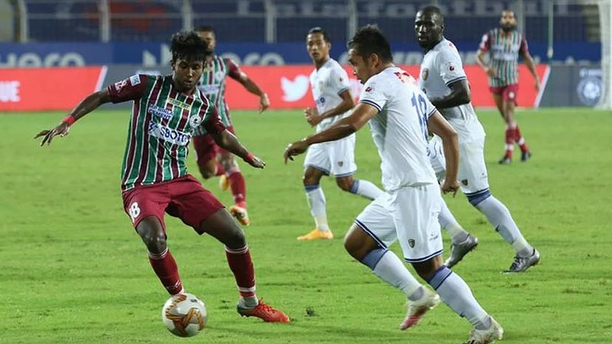ISL: শেষ মুহূর্তের গোলে চেন্নাইয়ান এফসিকে হারালো এটিকে মোহনবাগান